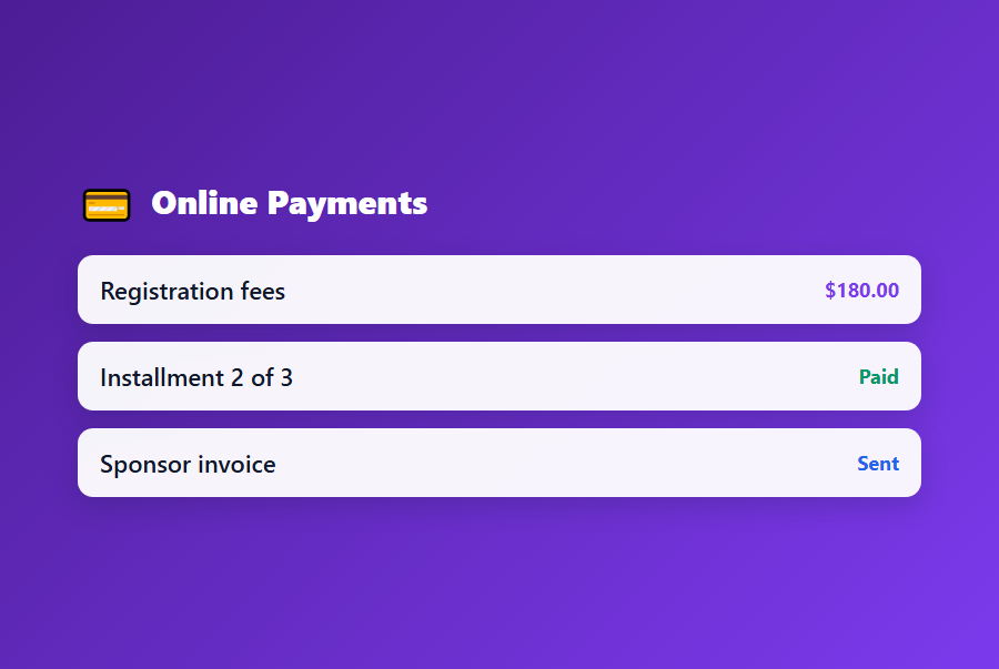 Online Payments